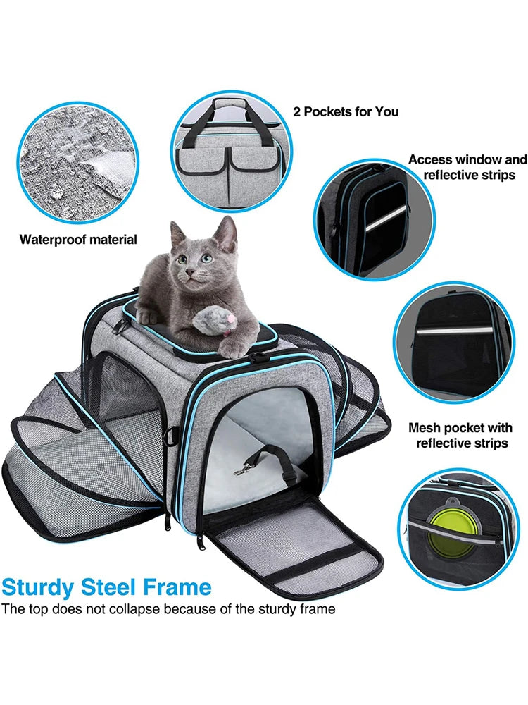 FlexiTravel - Soft- Sided Expandable Carrier