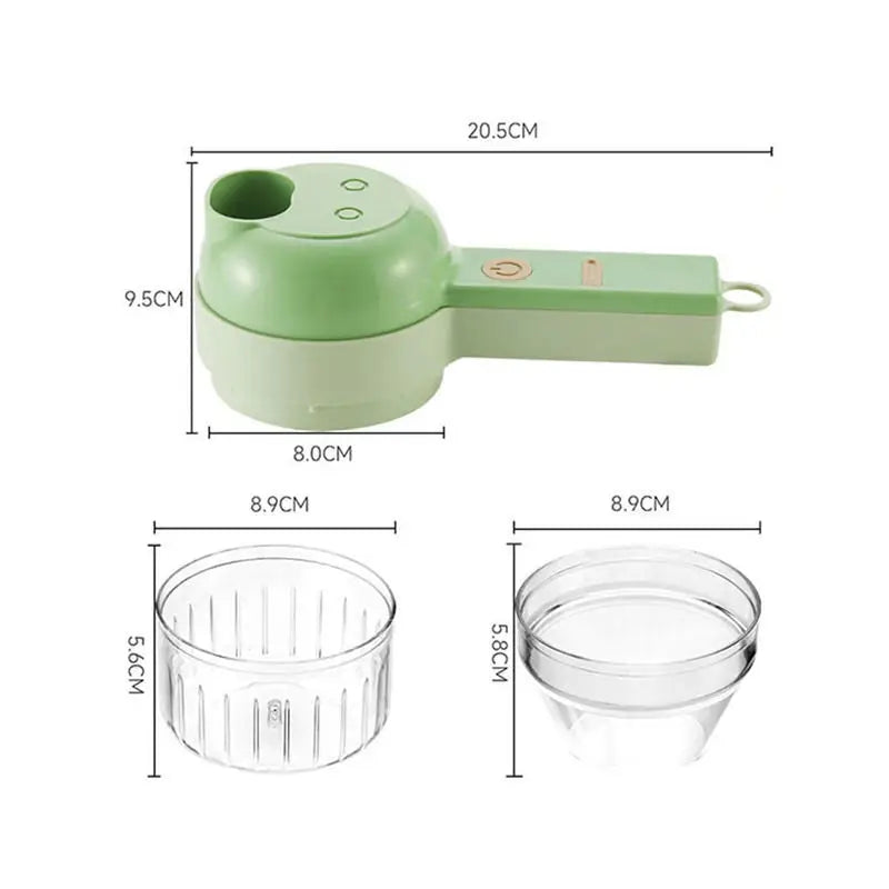 TurboSlice -4- in -1 Handheld Electric Slicer