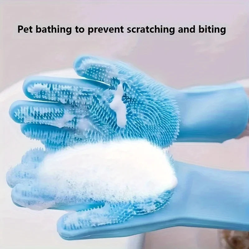 GroomGloove - Magic Pet Bathing & Massage Glove