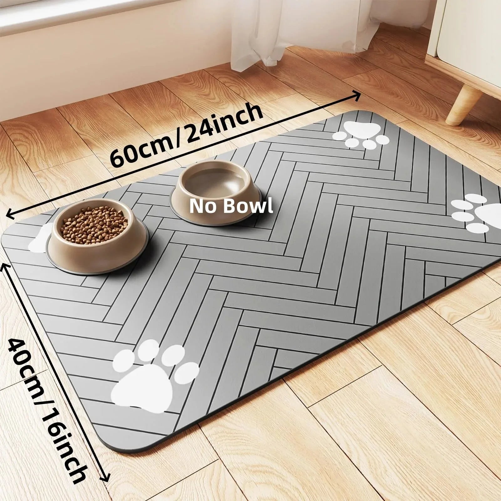 DryMat - Super - Absorbent Pet Feeding Mat