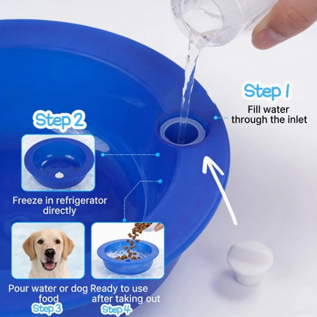 Leack-Proof Portable Pet Water Bowl
