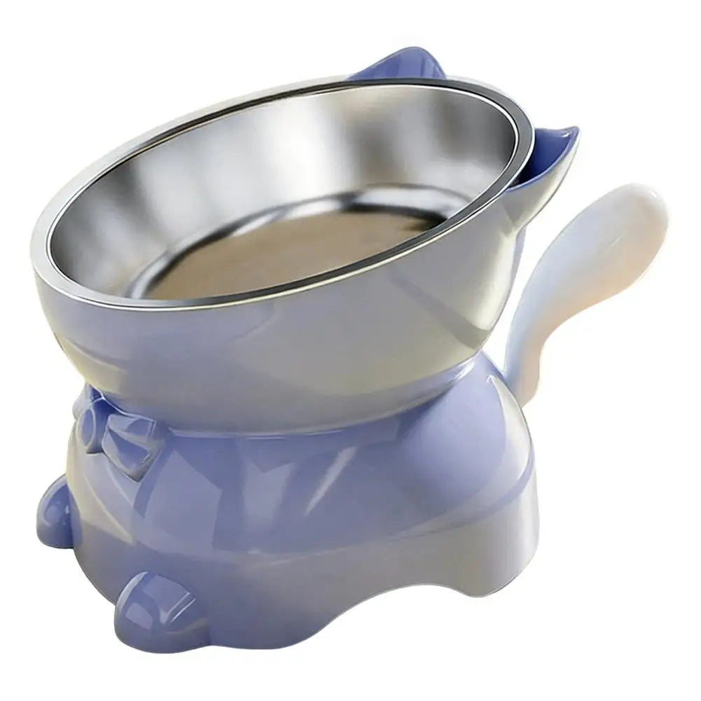 CozyEat - Tilted Stainless Steel Bowl