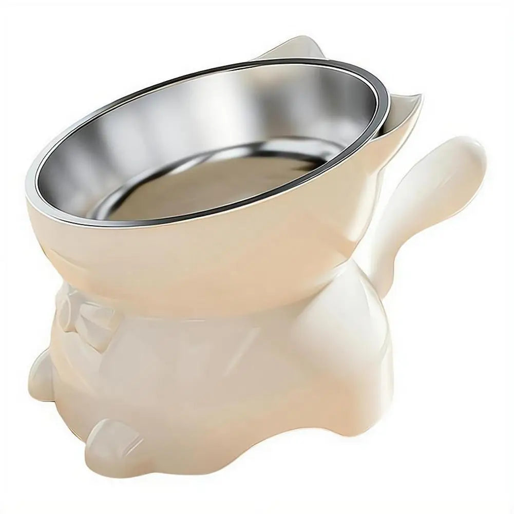 CozyEat - Tilted Stainless Steel Bowl