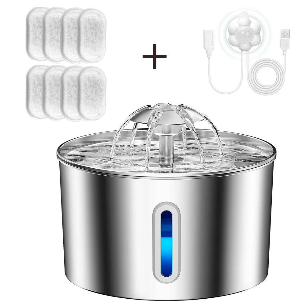 Stainless Steel Pet Fountain