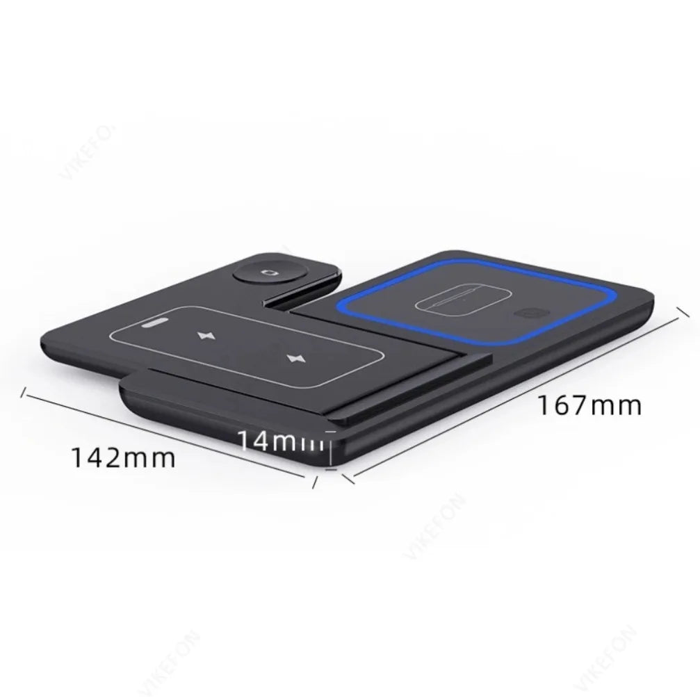 MagFlex - Foldable 3-in-1 Wireless Charger