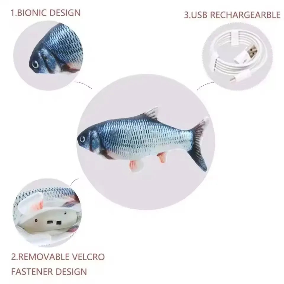 AquaWiggle - Electric Moving Fish Toy