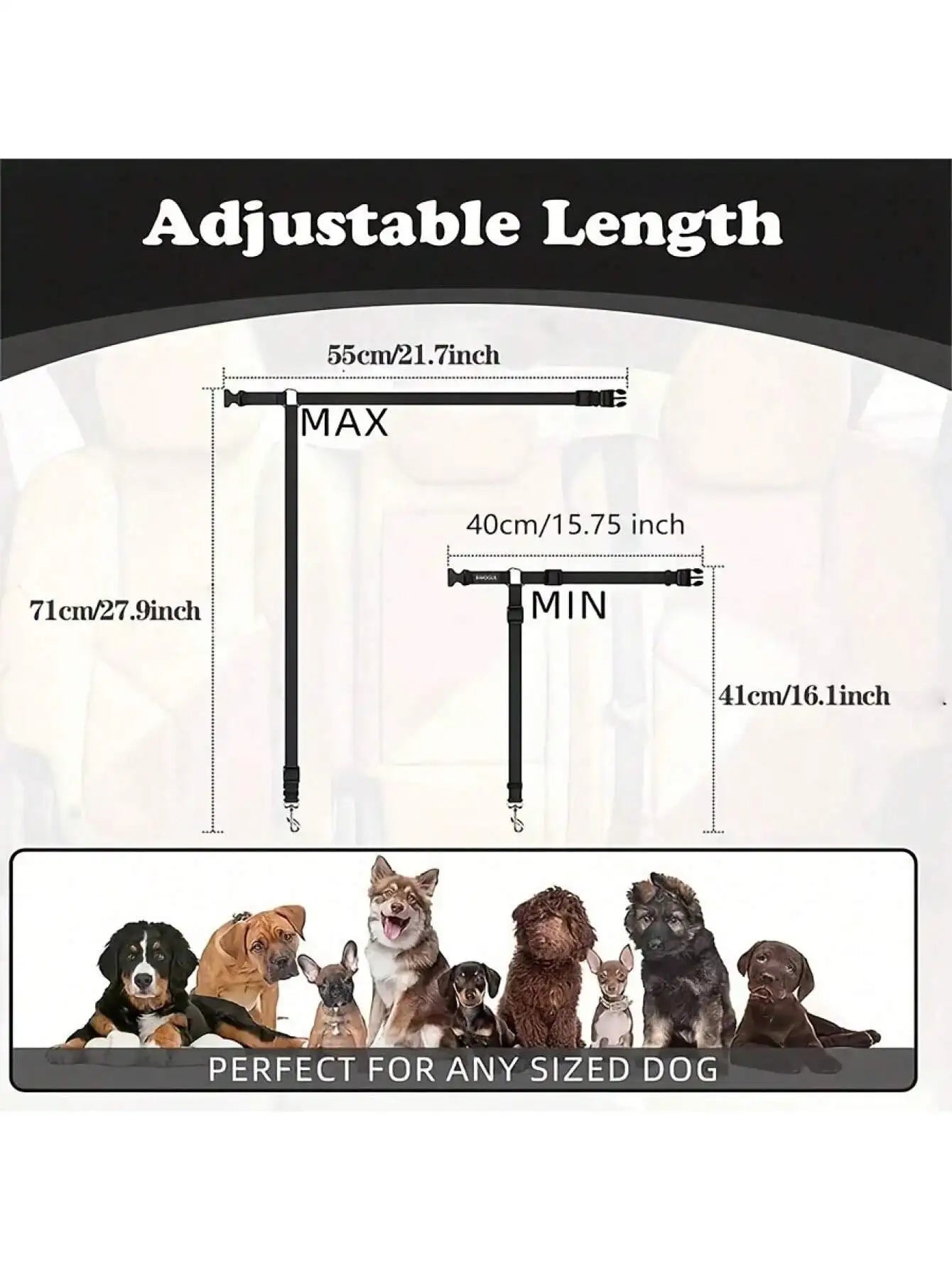 SafeDrive -Premium Pet Car Seatbealt