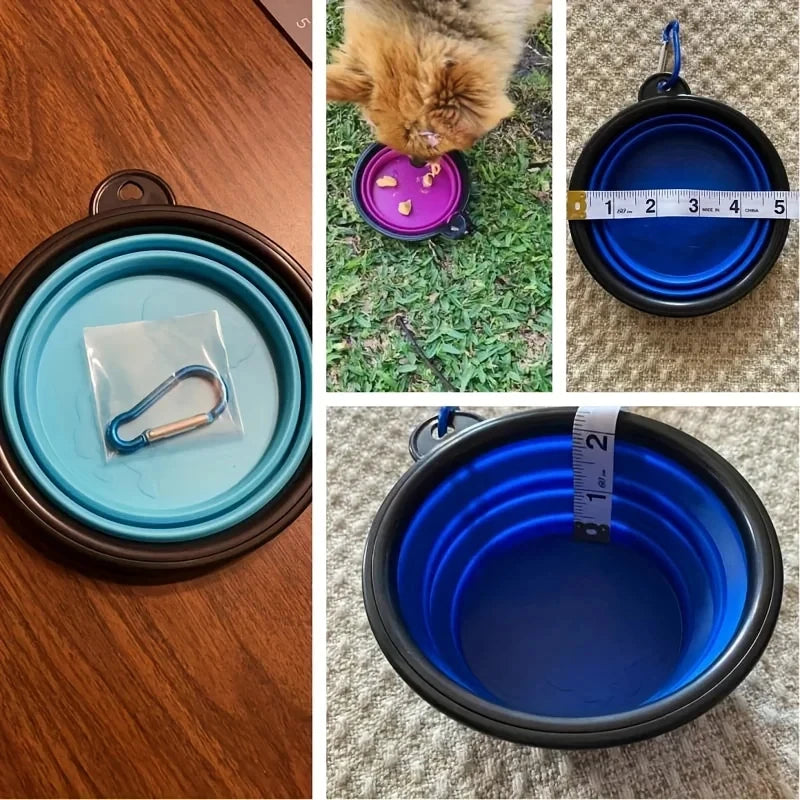 SnapBowl - Collapsible Travel Pet Bowl