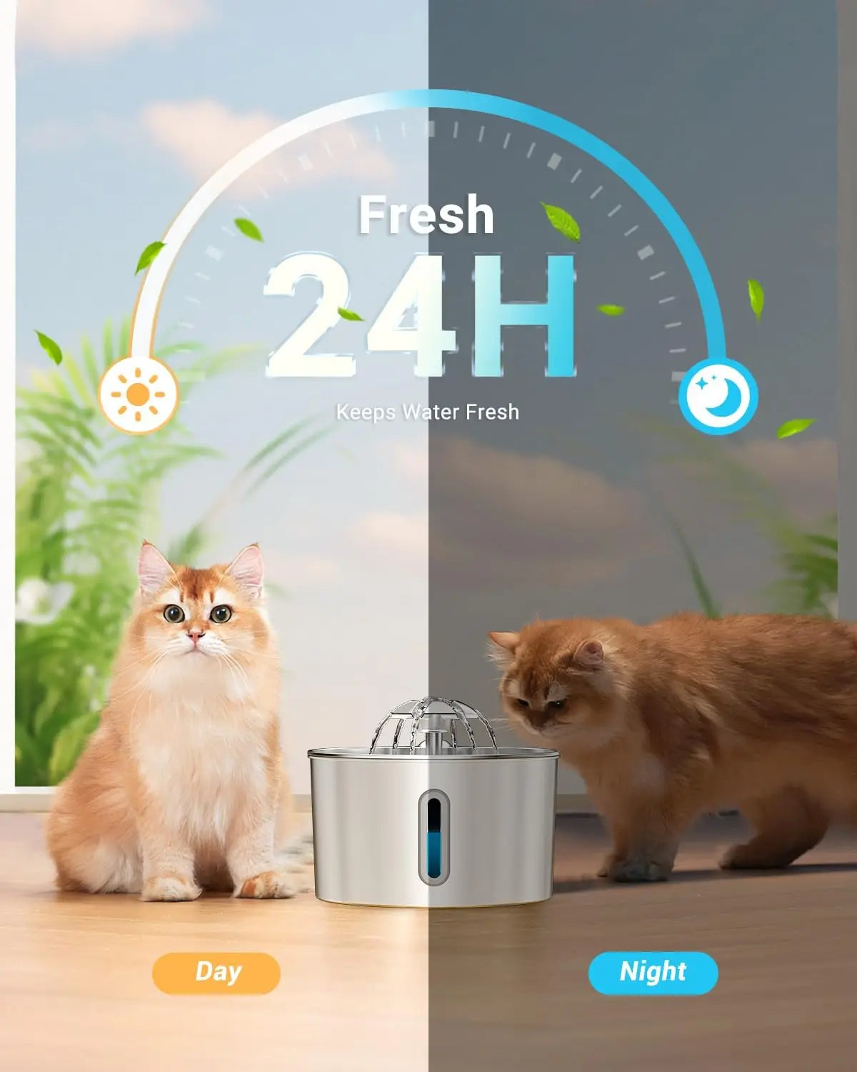 Stainless Steel Pet Fountain