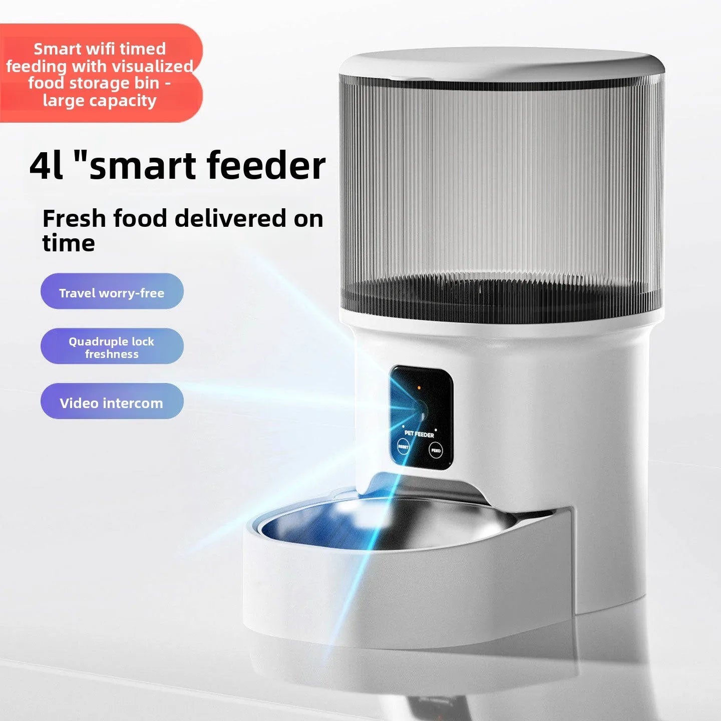 Smart Vizion 4L Video Pet Fedder