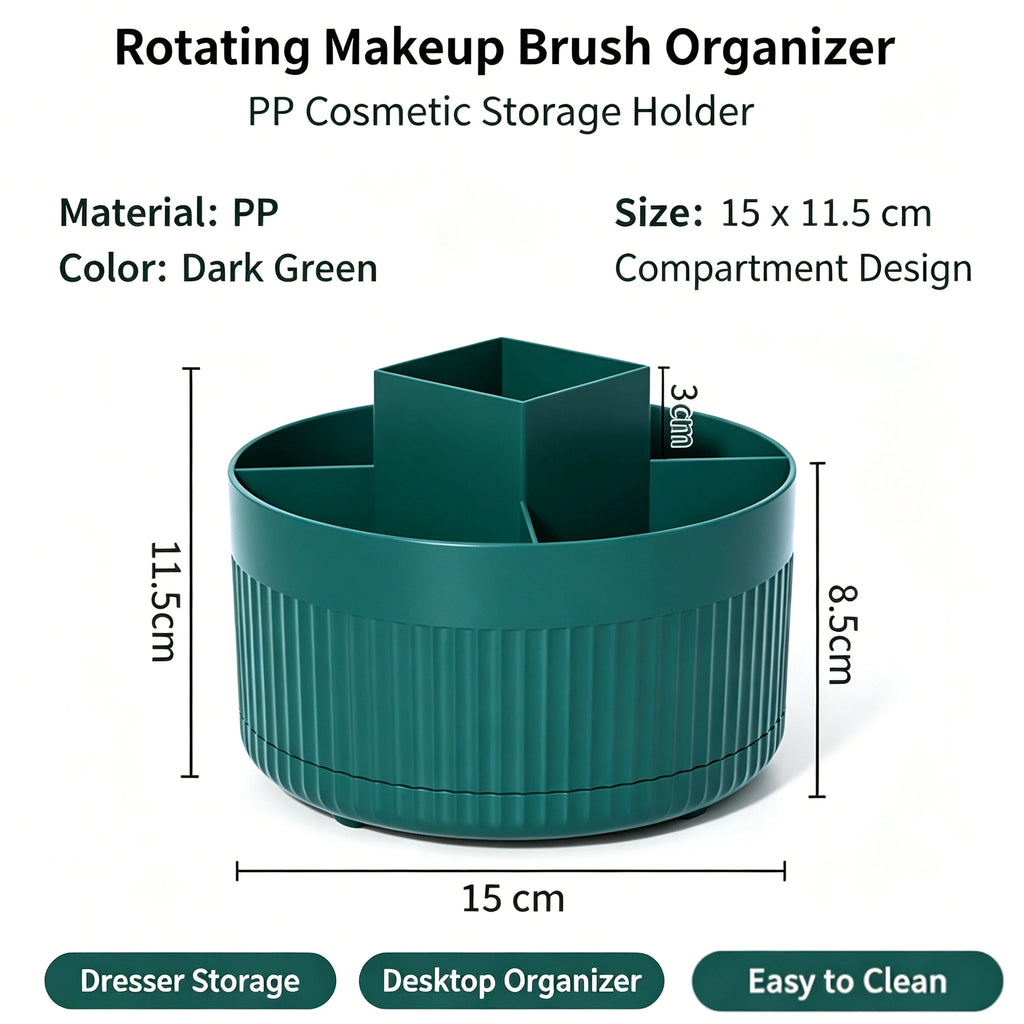 SpinGlam-360°-Degree Rotating Makeup Organizer