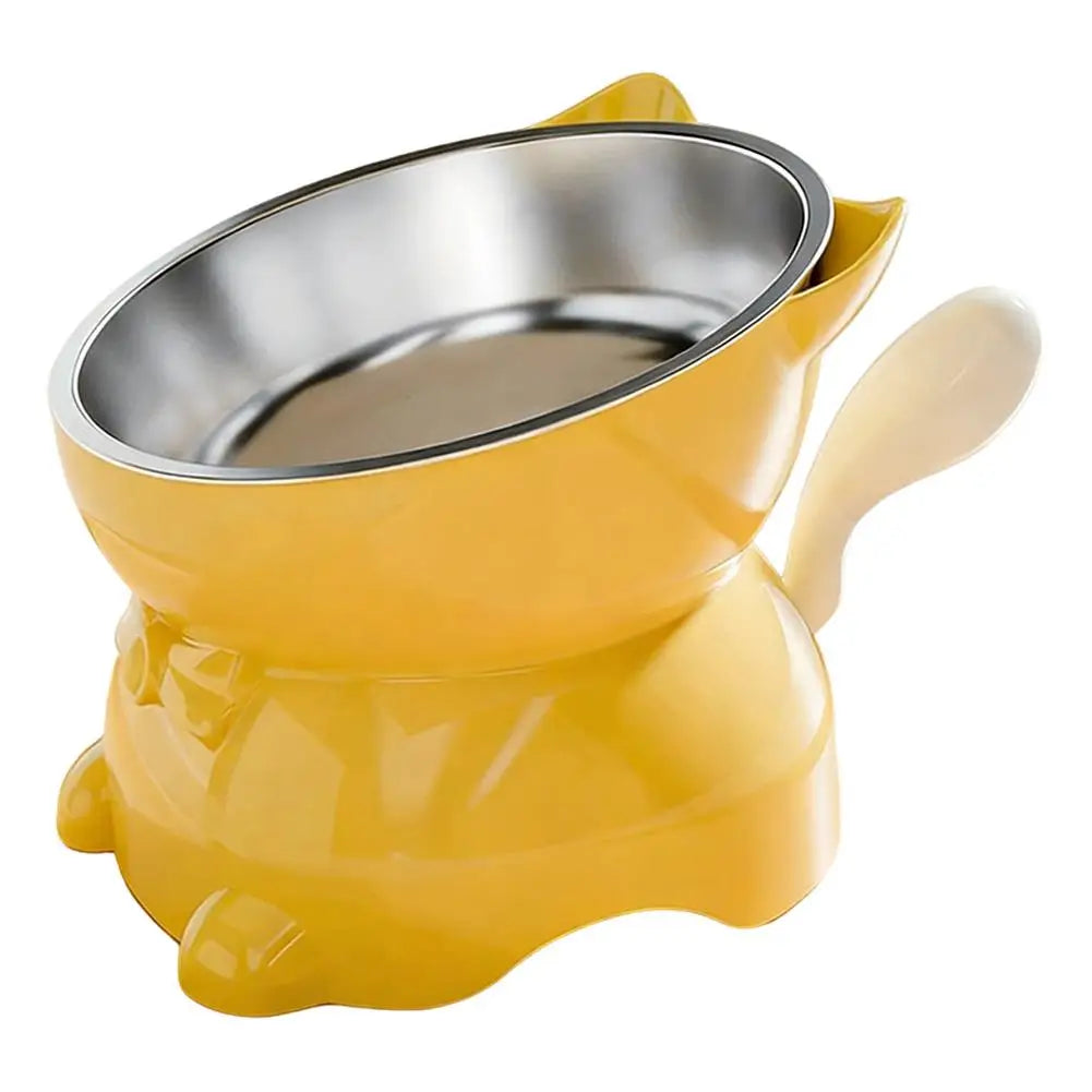 CozyEat - Tilted Stainless Steel Bowl