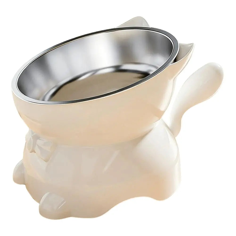 CozyEat - Tilted Stainless Steel Bowl