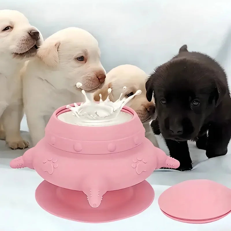 Silicone Multi-Breast Puppy Feeder
