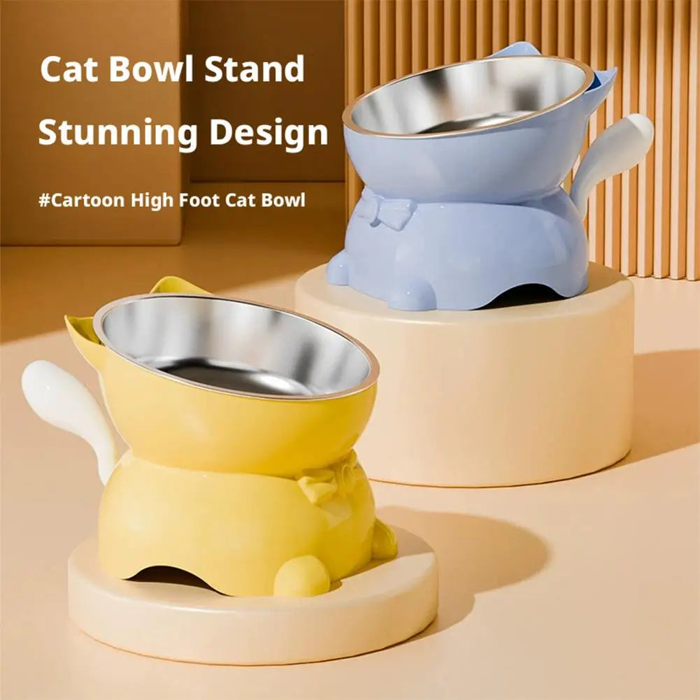 CozyEat - Tilted Stainless Steel Bowl