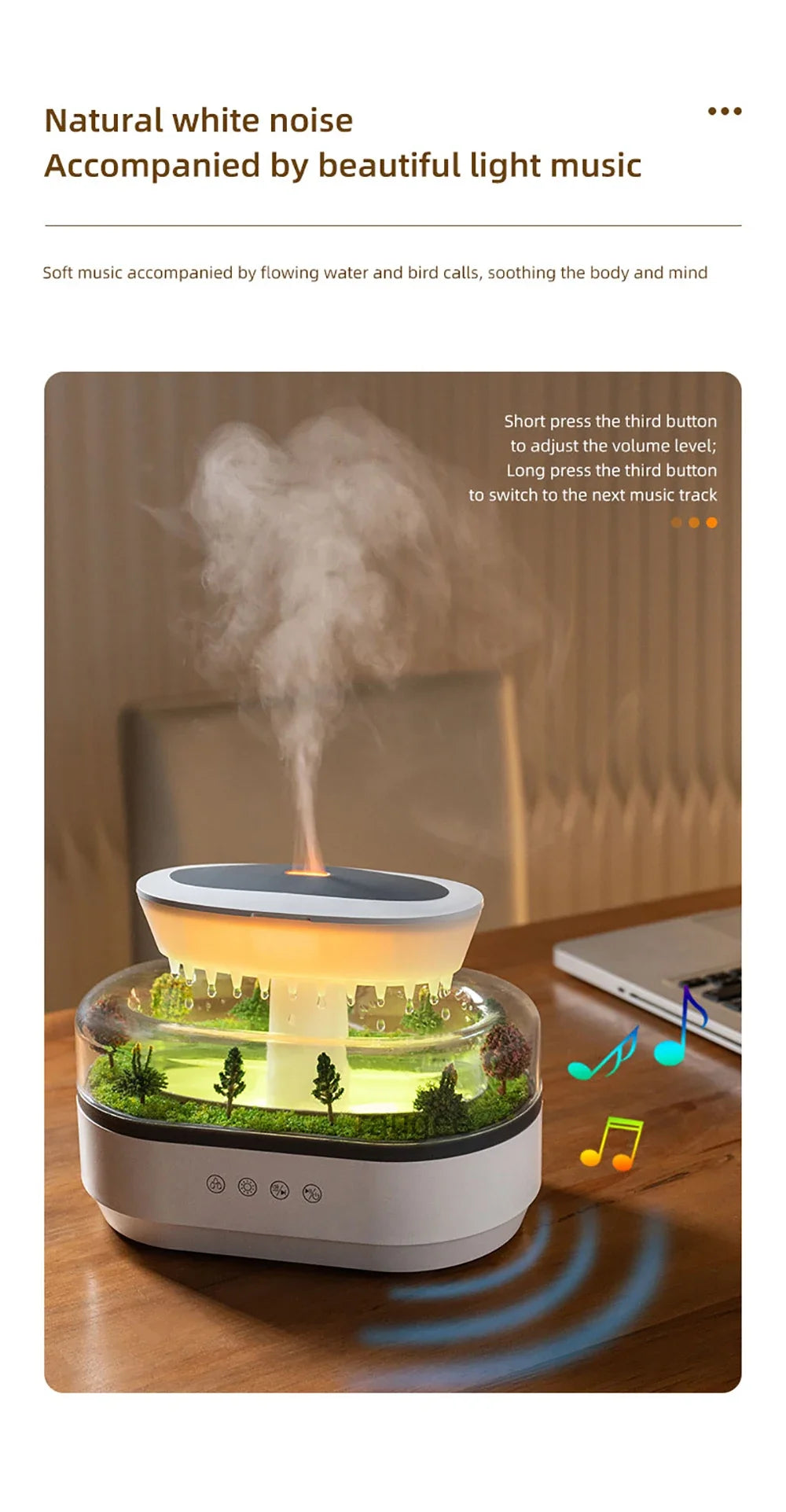 RainClaud - Smart Rain Drop Humidifier