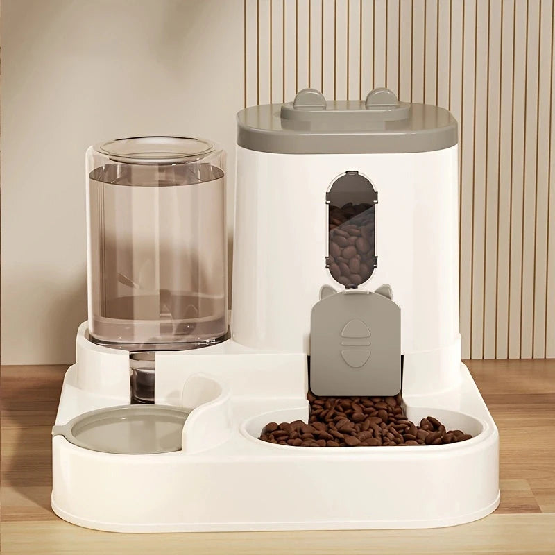 Dual Feeder - Integrated Food & Water Station