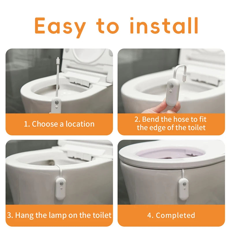 Smart  Motion Toilet Light