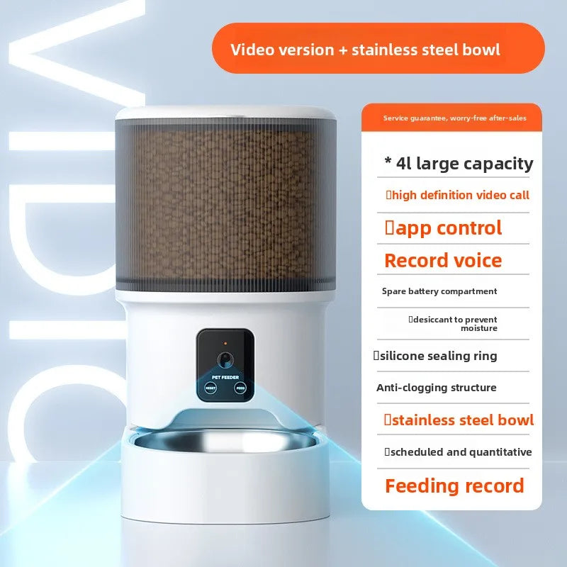 Smart Vizion 4L Video Pet Fedder