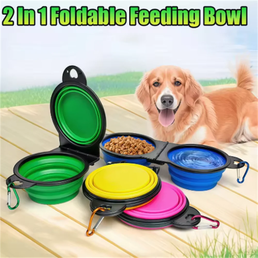 Twin Bowl - Collapsible Travel Pet Bowl