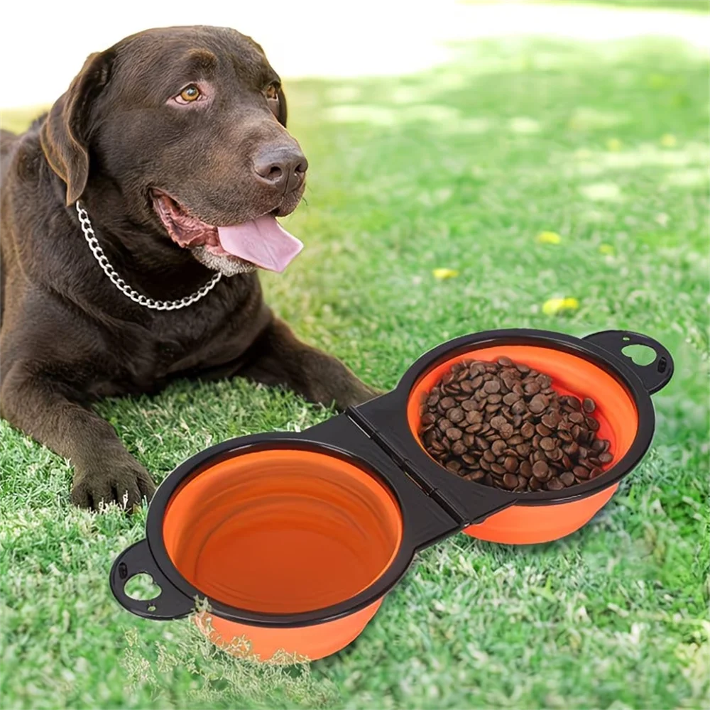 Twin Bowl - Collapsible Travel Pet Bowl