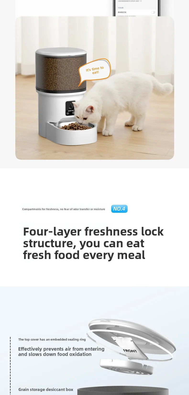 Smart Vizion 4L Video Pet Fedder