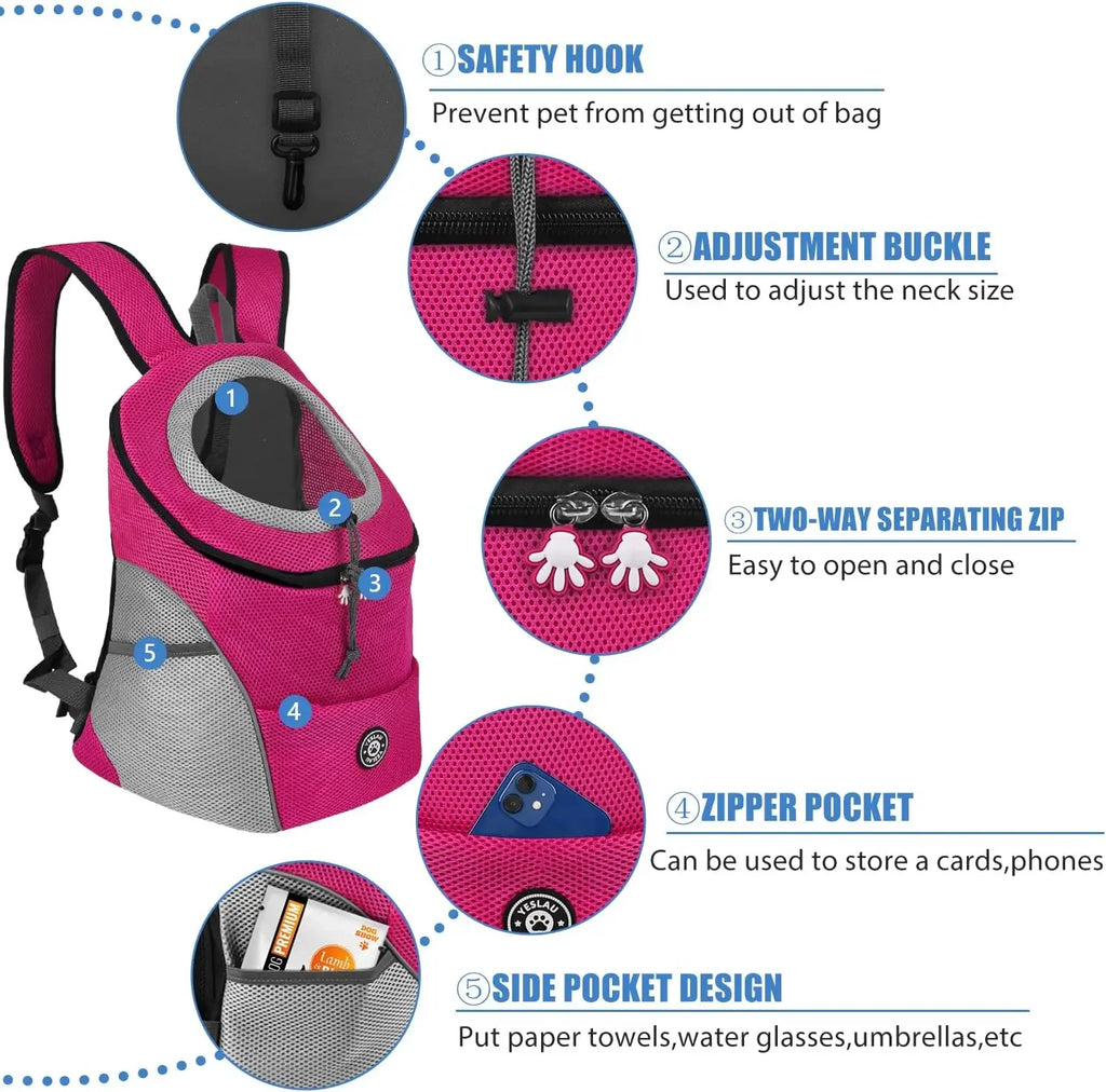 JoeyPack - Front-Folder Pet Backpack