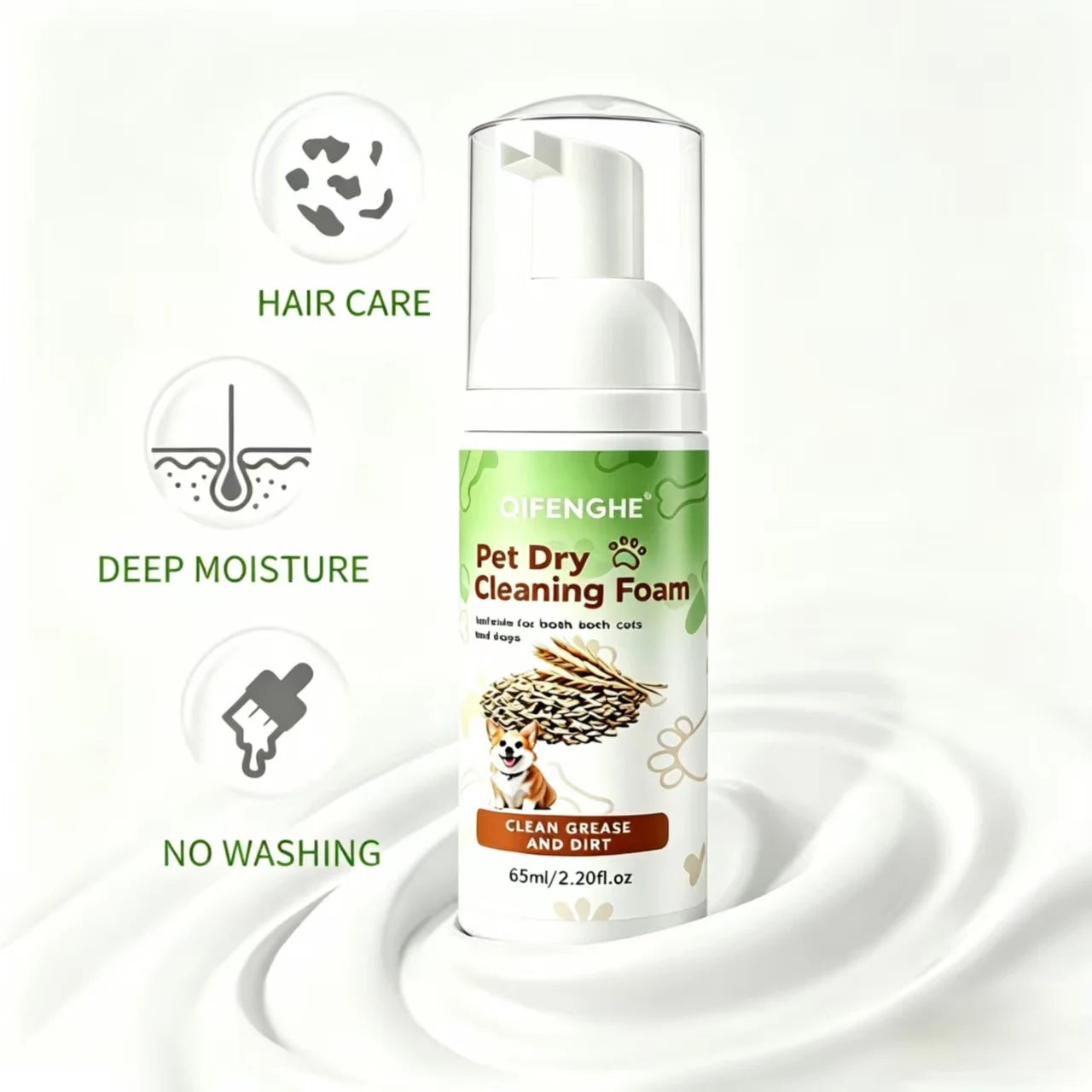 EcoFoam- Waterless Pet Dry Shampoo