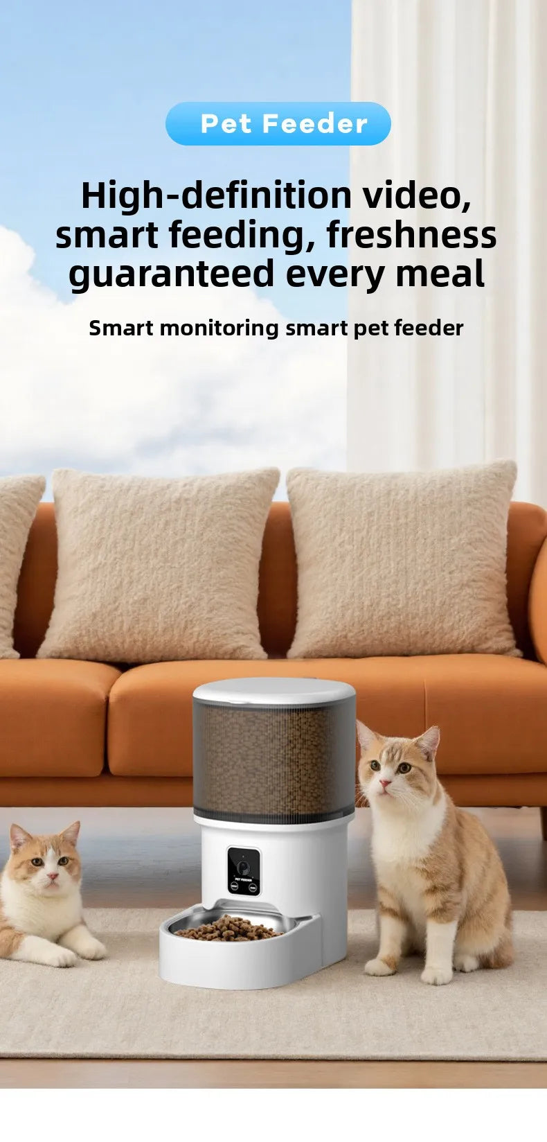 Smart Vizion 4L Video Pet Fedder