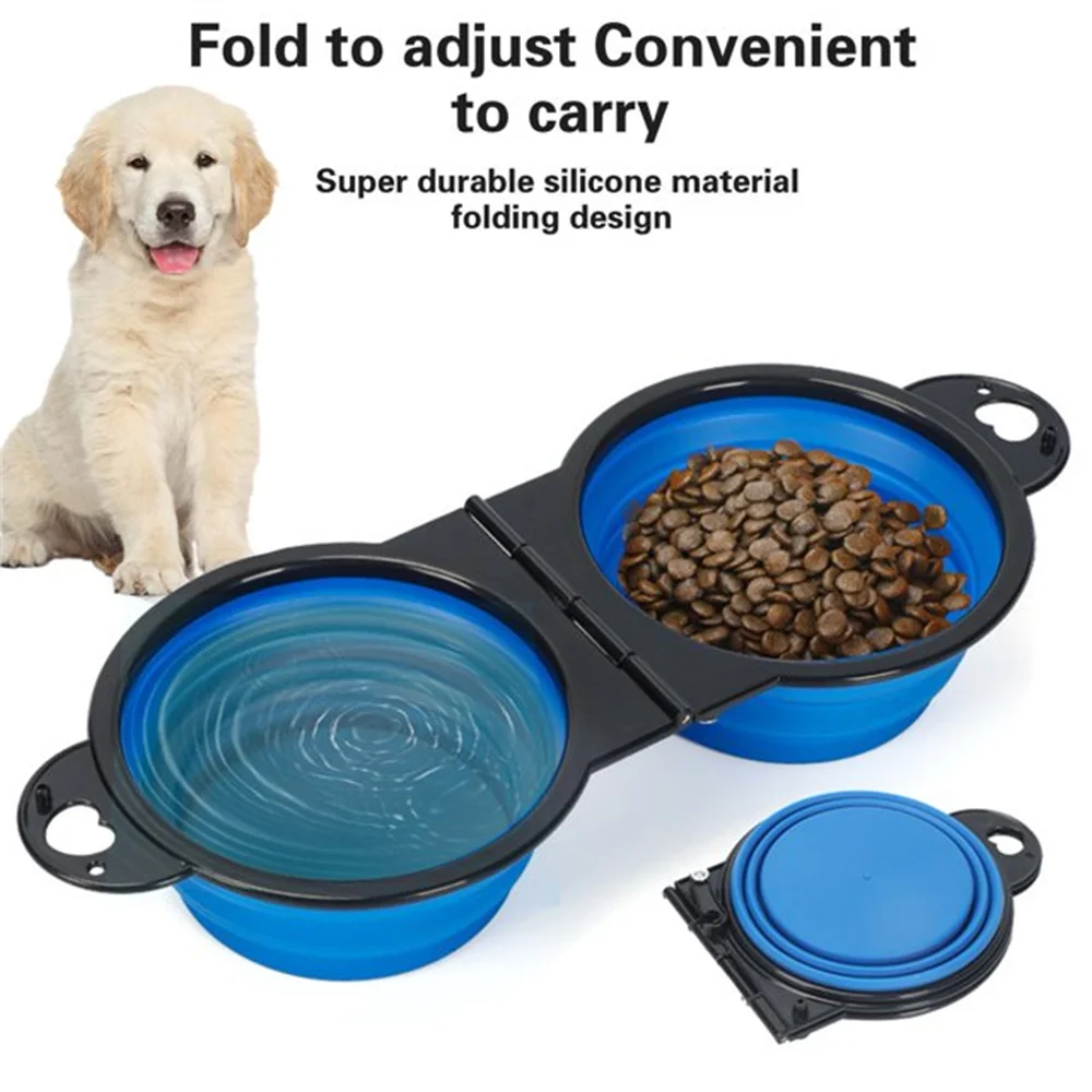 Twin Bowl - Collapsible Travel Pet Bowl