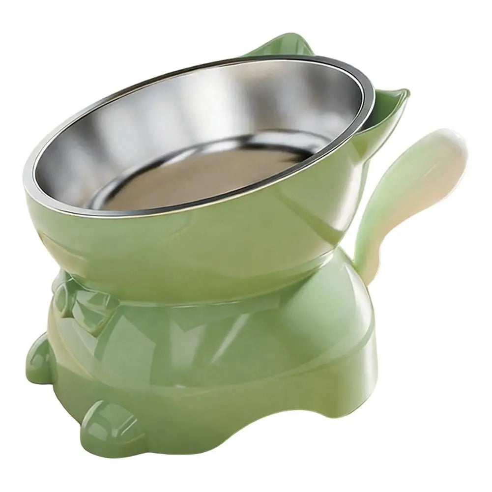 CozyEat - Tilted Stainless Steel Bowl