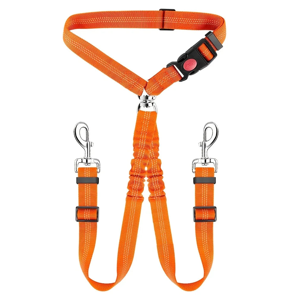 BungeeDrive - 2-in1 Elastic Pet Seatbealt