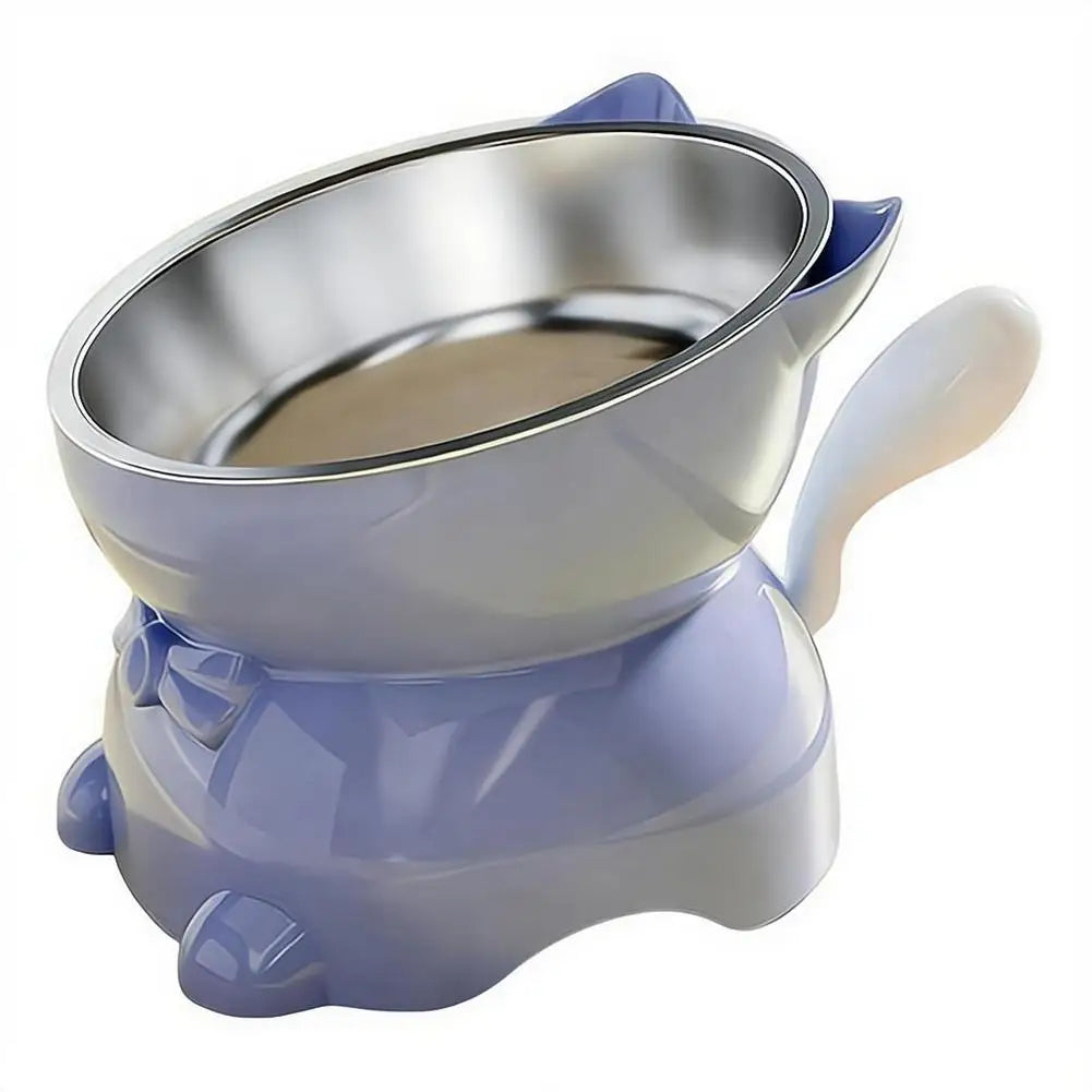 CozyEat - Tilted Stainless Steel Bowl