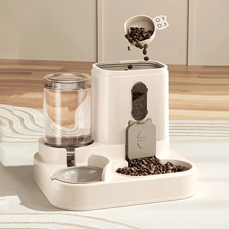 Dual Feeder - Integrated Food & Water Station
