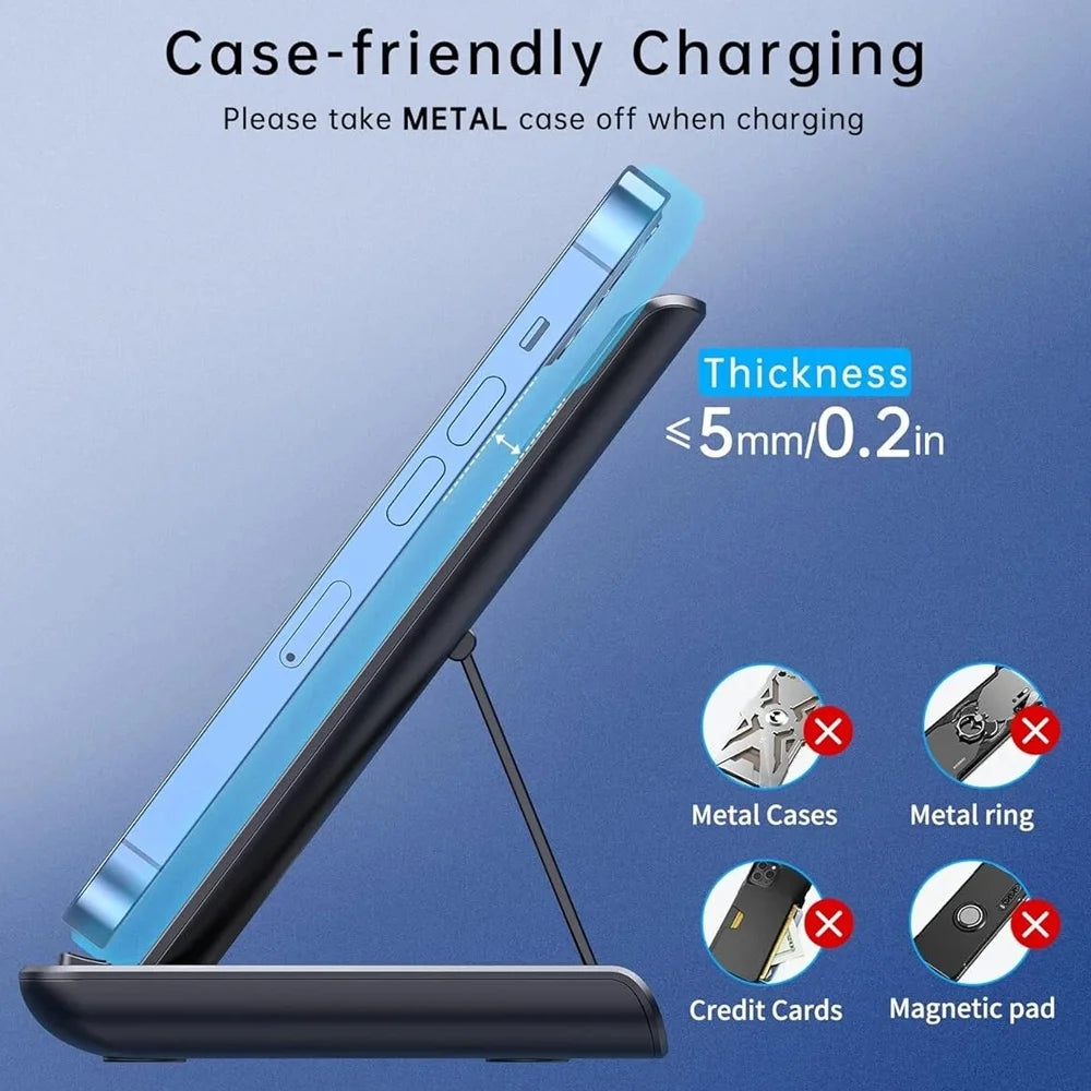 TriCharge-3in-1  Folding Wireless Station