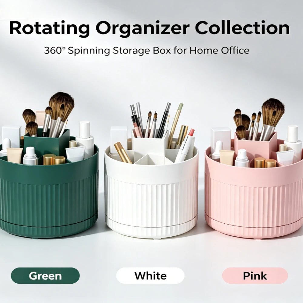 SpinGlam-360°-Degree Rotating Makeup Organizer